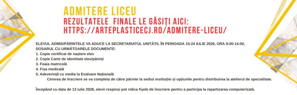 banner admitere